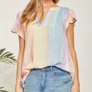 Emily Wonder Multi color top -Large